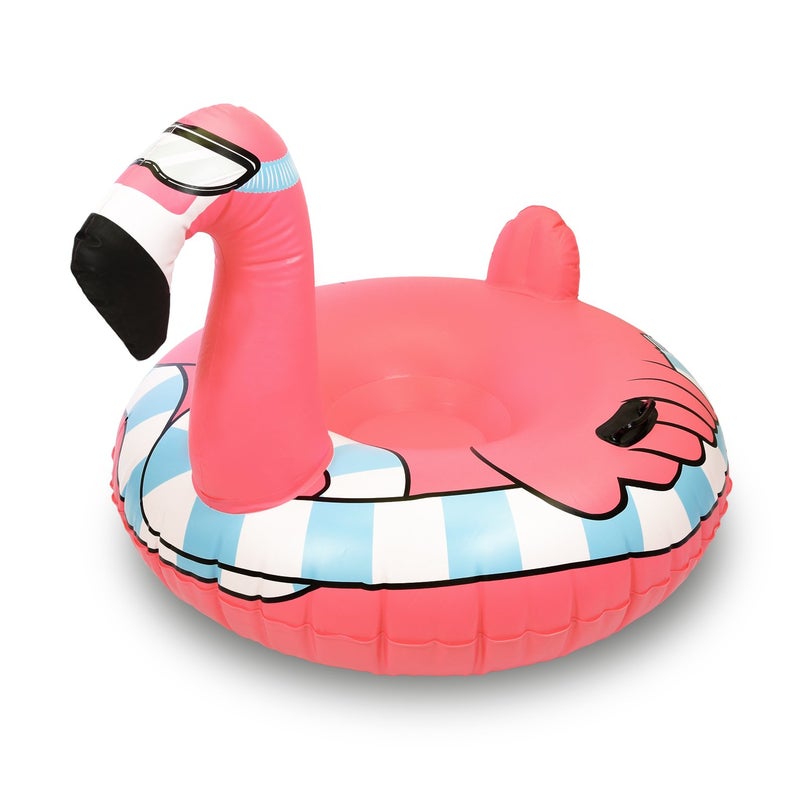 GoFloats Winter Snow Tube - Inflatable Sled for Kids and Adults (Choose from Unicorn, Disney's Frozen, Ice Dragon, Polar Bear, Penguin, Flamingo) - Image 5